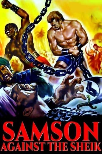 Movie poster for Samson Against the Sheik