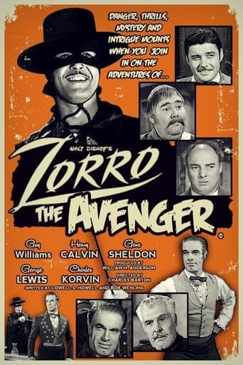 Movie poster for Zorro, the Avenger