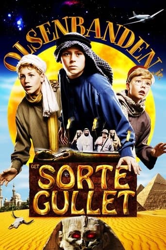 Movie poster for The Junior Olsen Gang and the Black Gold