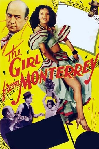 Movie poster for The Girl from Monterrey