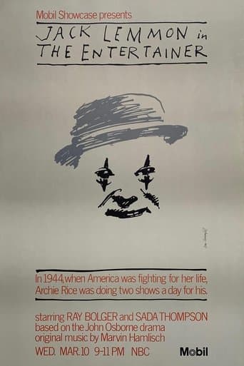 Movie poster for The Entertainer