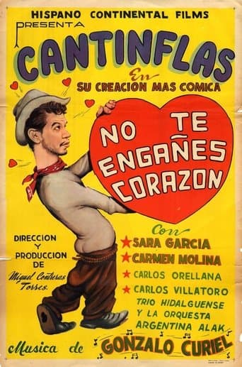 Movie poster for No te engañes corazón