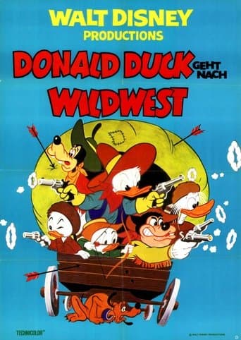 Movie poster for Donald Duck Goes West