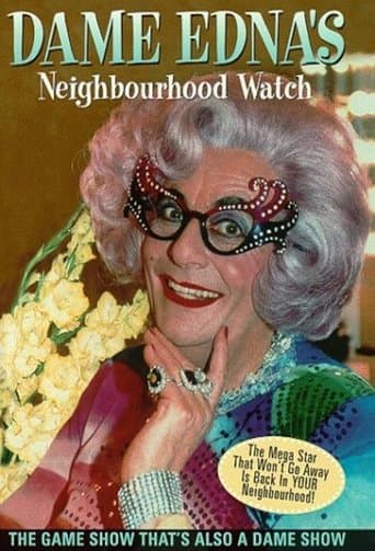 Movie poster for Dame Edna's Neighbourhood Watch