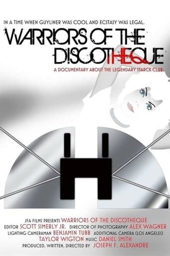 Movie poster for Warriors of the Discotheque