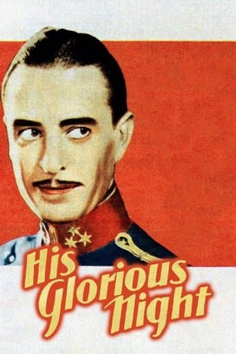 Movie poster for His Glorious Night