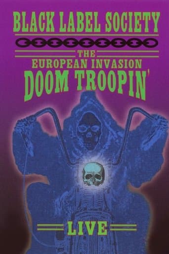 Movie poster for Black Label Society - The European Invasion Doom Troopin' Live