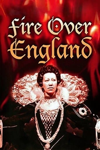 Movie poster for Fire Over England