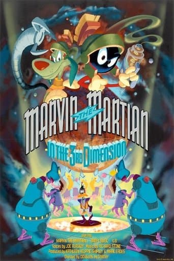 Movie poster for Marvin the Martian in the Third Dimension