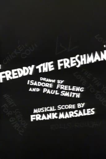 Movie poster for Freddy the Freshman