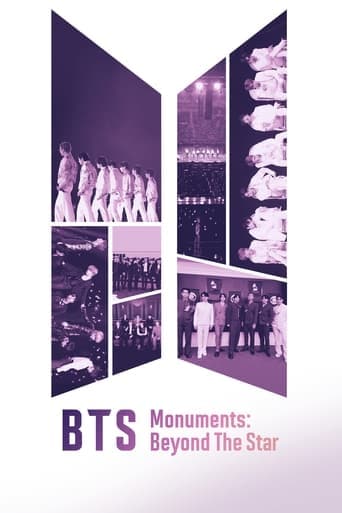 Movie poster for BTS Monuments: Beyond the Star