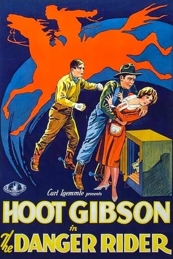 Movie poster for The Danger Rider