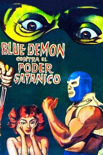 Movie poster for Blue Demon vs. the Satanic Power