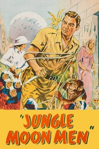 Movie poster for Jungle Moon Men
