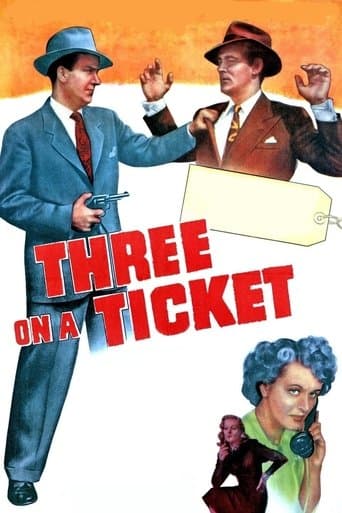 Movie poster for Three on a Ticket