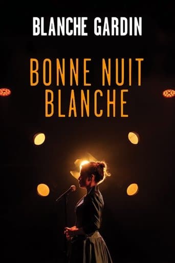 Movie poster for Blanche Gardin - Bonne nuit Blanche