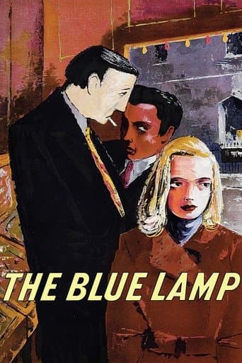 Movie poster for The Blue Lamp