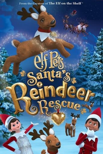 Movie poster for Elf Pets: Santa's Reindeer Rescue