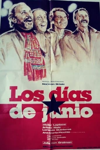 Movie poster for Los días de junio