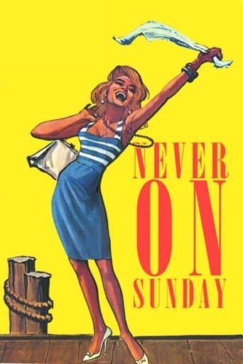 Movie poster for Never on Sunday