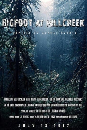 Movie poster for Bigfoot at Millcreek