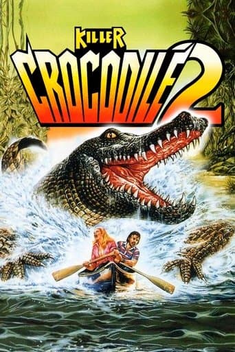 Movie poster for Killer Crocodile 2