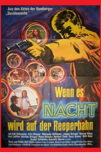 Movie poster for When Night Falls on the Reeperbahn