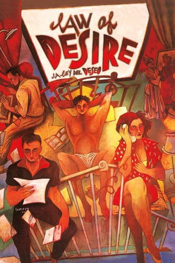 Movie poster for Law of Desire