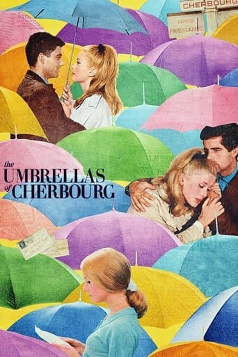 Movie poster for The Umbrellas of Cherbourg
