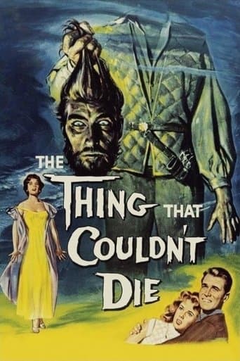Movie poster for The Thing That Couldn't Die