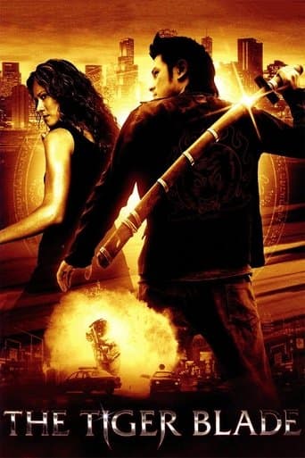 Movie poster for The Tiger Blade