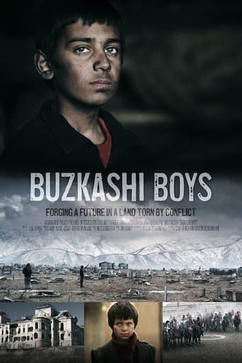 Movie poster for Buzkashi Boys