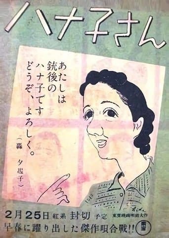 Movie poster for Miss Hanako