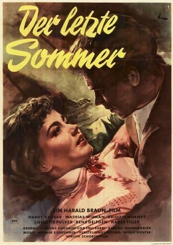 Movie poster for Der letzte Sommer