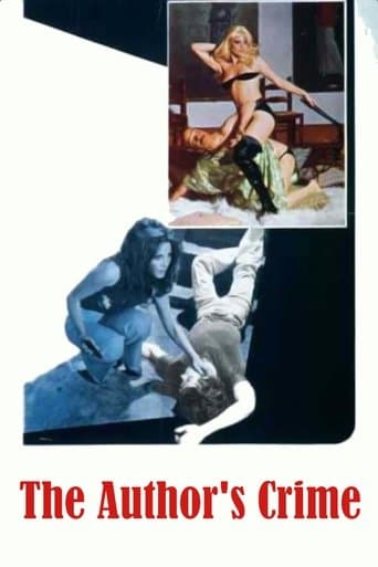 Movie poster for The Author's Crime