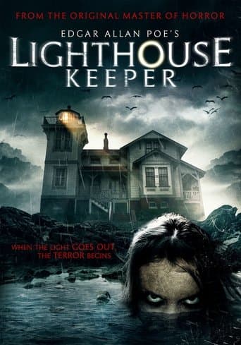 Movie poster for Edgar Allan Poe's Lighthouse Keeper