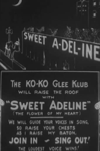 Movie poster for Sweet Adeline