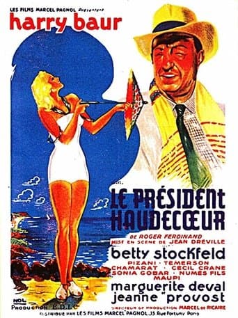 Movie poster for President Haudecoeur