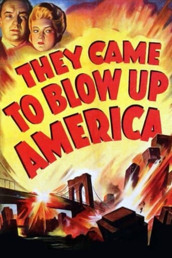 Movie poster for They Came to Blow Up America
