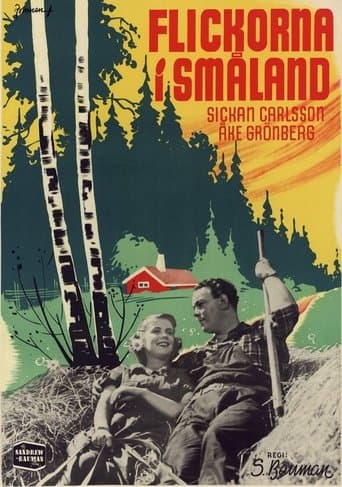 Movie poster for Flickorna i Småland