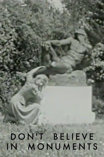 Movie poster for Don't Believe in Monuments