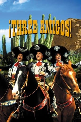 Movie poster for ¡Three Amigos!