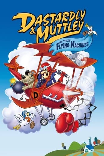 Movie poster for Dastardly and Muttley in Their Flying Machines