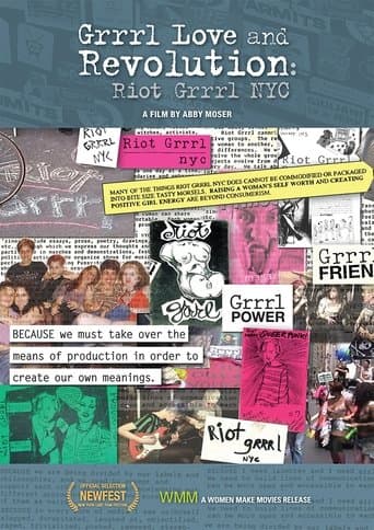 Movie poster for Grrrl Love and Revolution: Riot Grrrl NYC