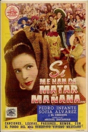 Movie poster for Si me han de matar mañana