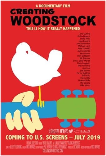 Movie poster for Creating Woodstock