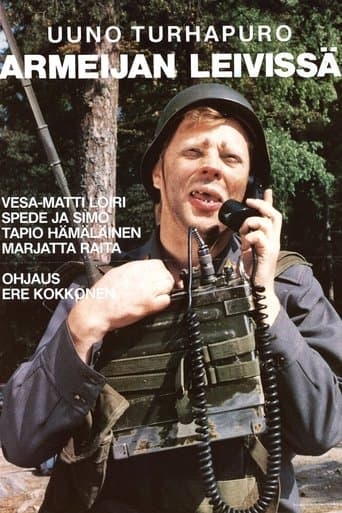 Movie poster for Uuno Turhapuro armeijan leivissä