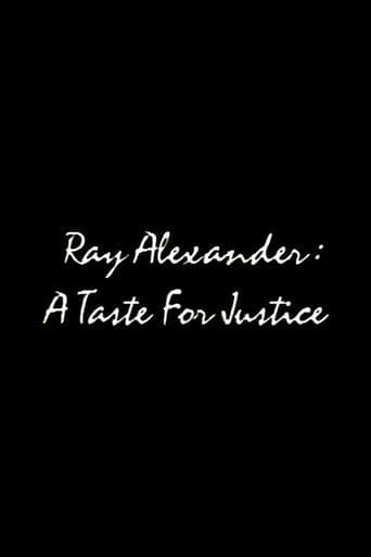 Movie poster for Ray Alexander: A Taste For Justice