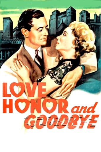 Movie poster for Love, Honor and Goodbye