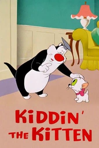 Movie poster for Kiddin' the Kitten
